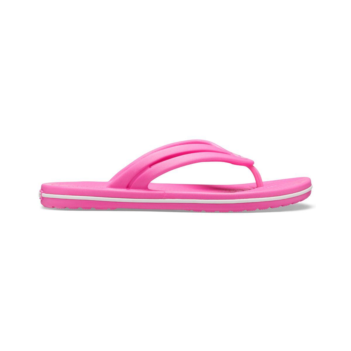 Sandalia Crocs Crocband Flip Mujer Electric Pink-1
