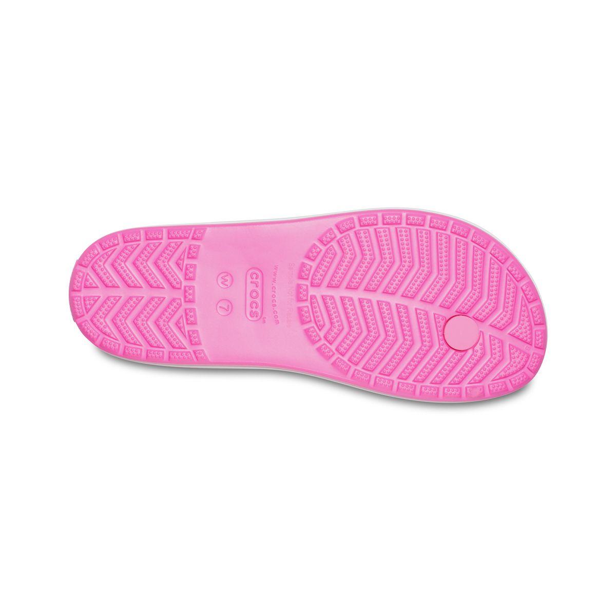 Sandalia Crocs Crocband Flip Mujer Electric Pink-3