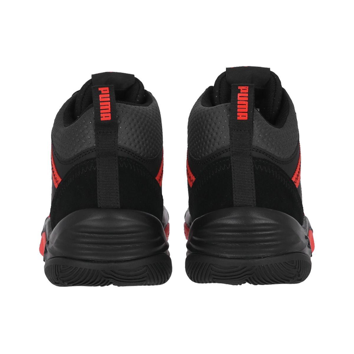 Zapatilla Puma Rebound Future Evo Hombre Core Black/Orange-3