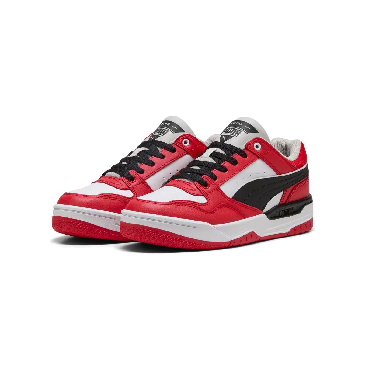 Zapatillas Hombre Rebound Retro Puma Rojas/Negras/Blancas-2