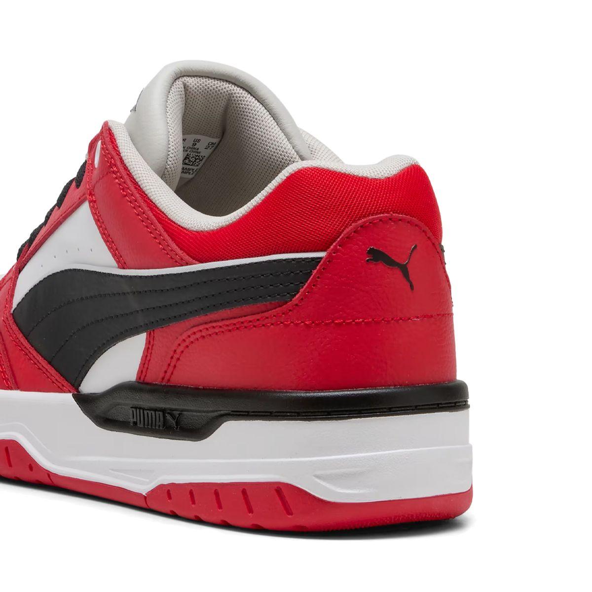 Zapatillas Hombre Rebound Retro Puma Rojas/Negras/Blancas-5