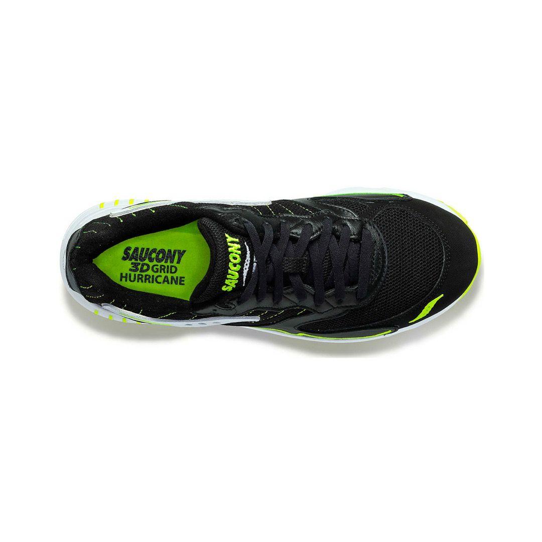 Zapatilla Saucony 3D Grid Hurricane Hombre Black/White-3