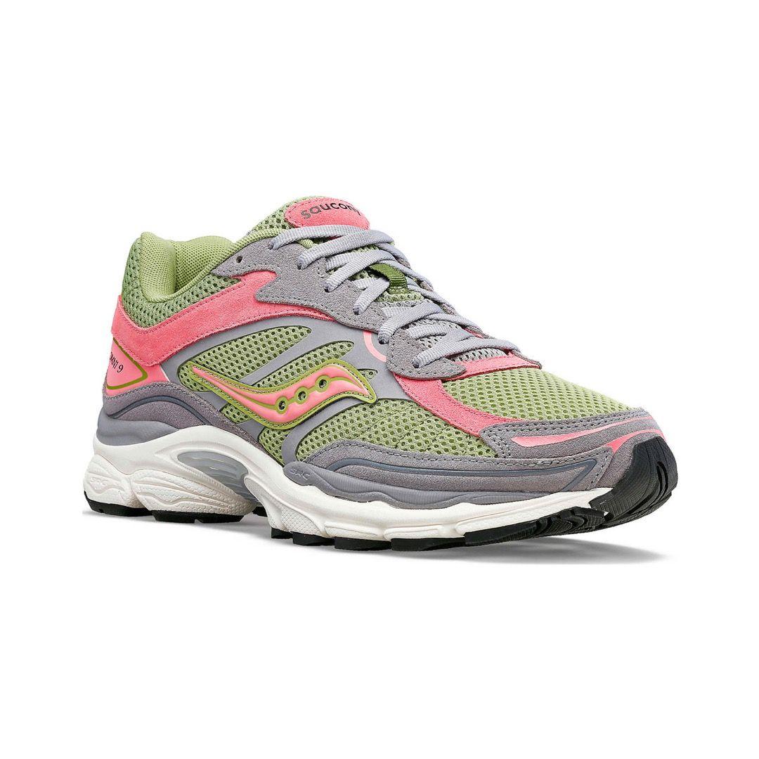 Zapatilla Saucony Progrid Omni 9 Hombre Grey/Green-2