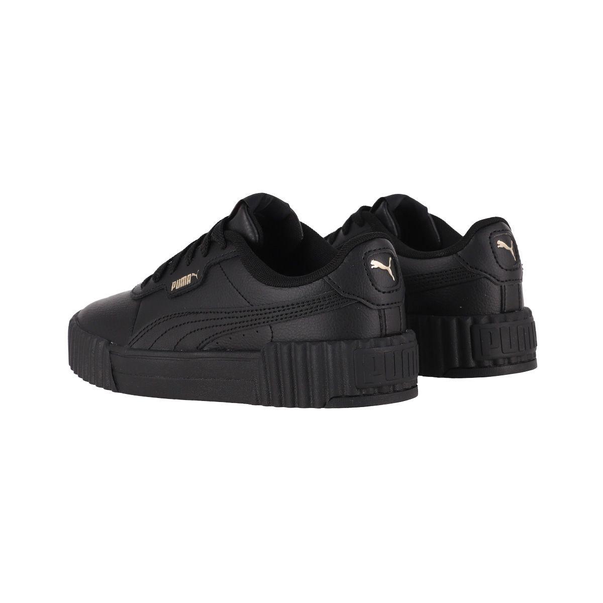 Zapatillas Urbanas Puma Carina 3.0 Joven Negras-3