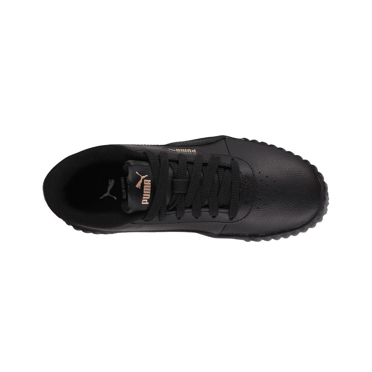 Zapatillas Urbanas Puma Carina 3.0 Joven Negras-4