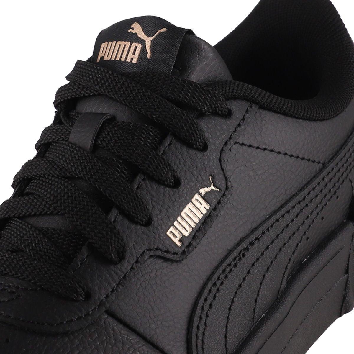 Zapatillas Urbanas Puma Carina 3.0 Joven Negras-5