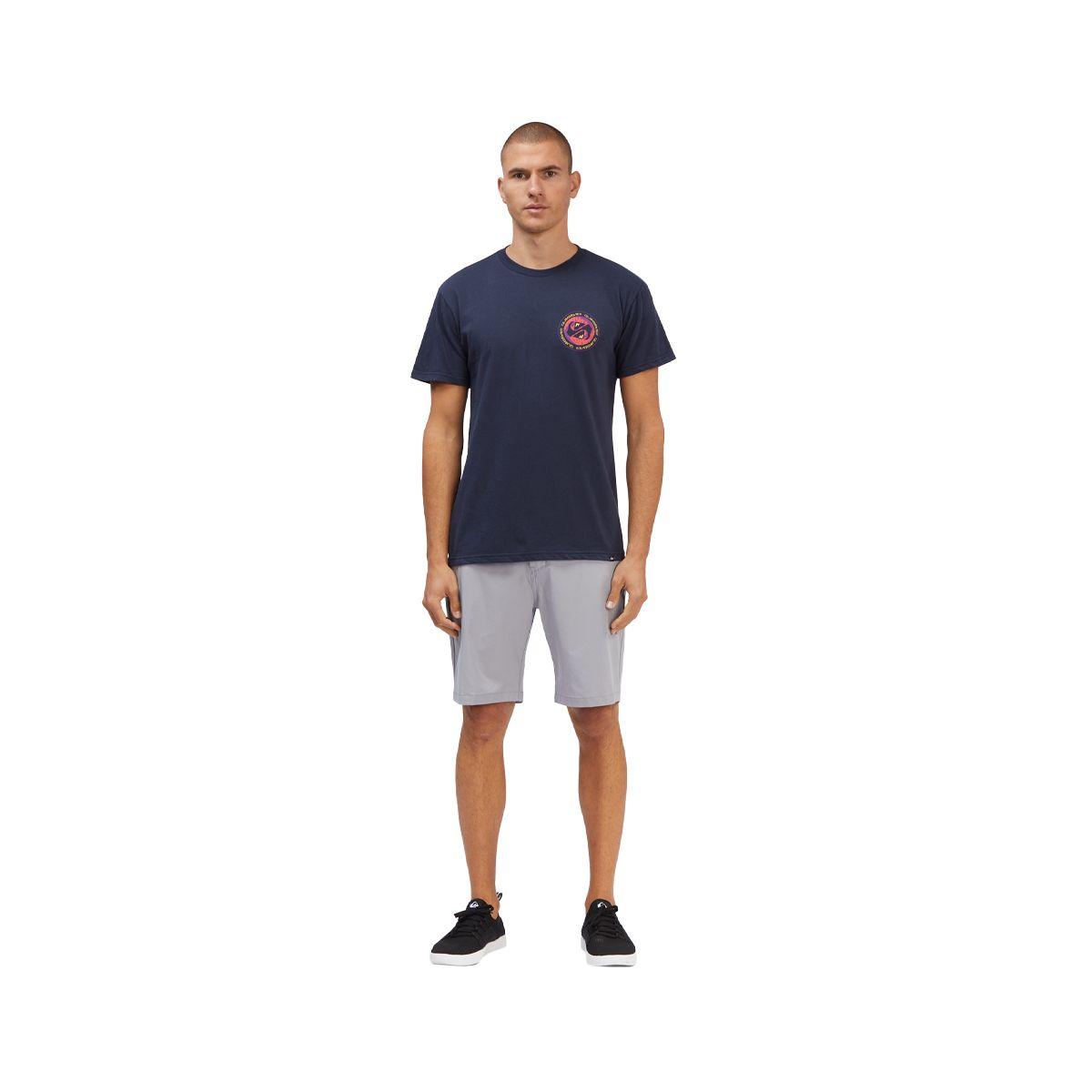 Polera Quiksilver Golden Record Hombre Navy Blazer-2