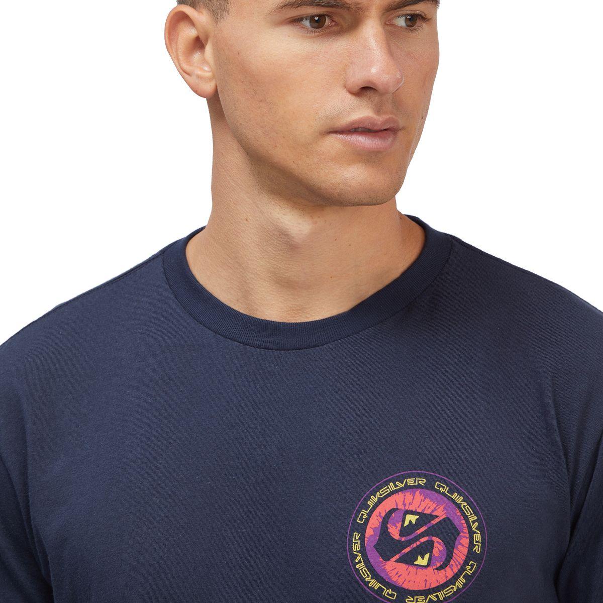 Polera Quiksilver Golden Record Hombre Navy Blazer-3