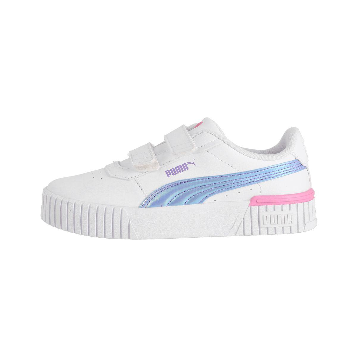 Zapatilla Puma Carina 2.0 Bouncy Sky V Niña Blancas/Azules-0