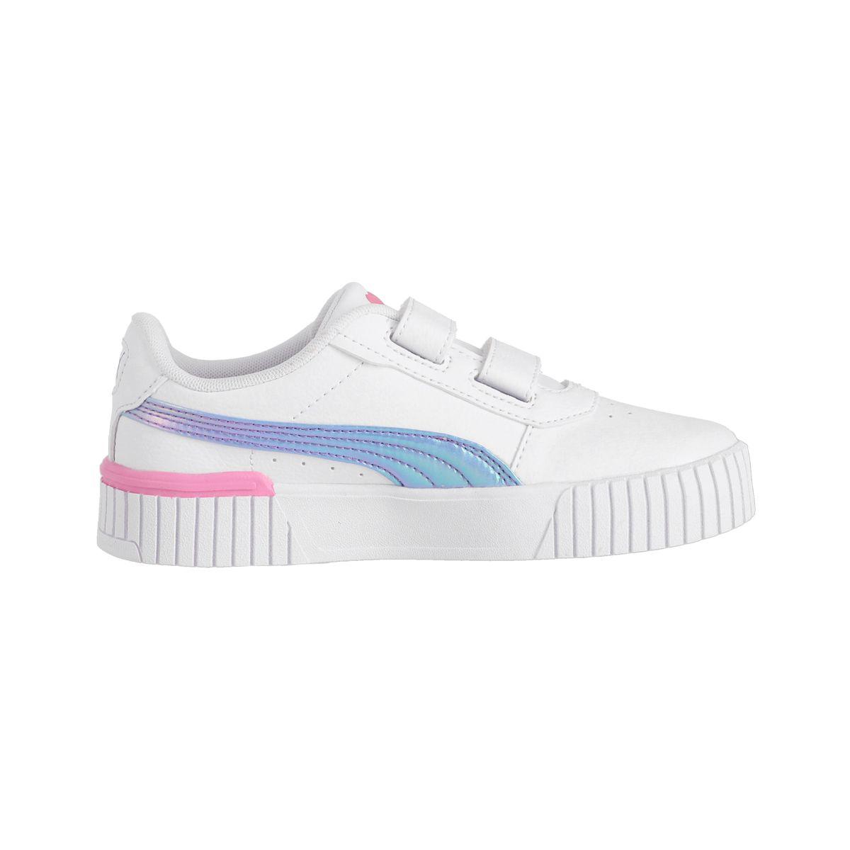 Zapatilla Puma Carina 2.0 Bouncy Sky V Niña Blancas/Azules-1
