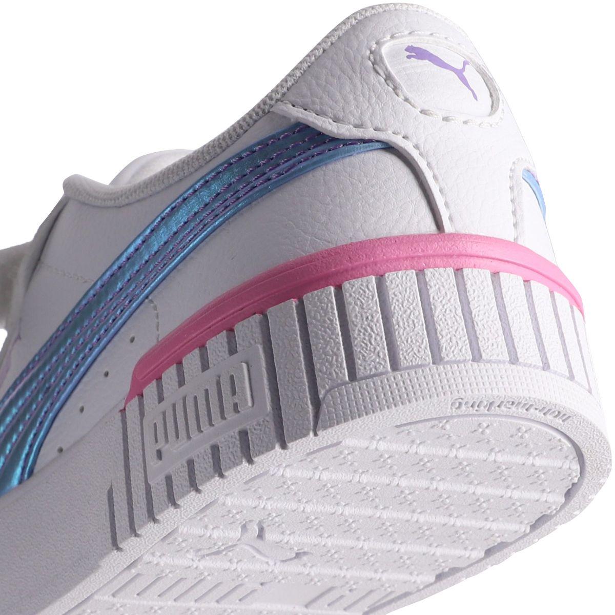 Zapatilla Puma Carina 2.0 Bouncy Sky V Niña Blancas/Azules-5