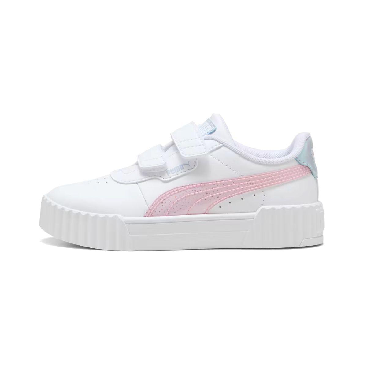 Zapatillas Niños Carina 3.0 Puma Blurry Dreams Blancas-0