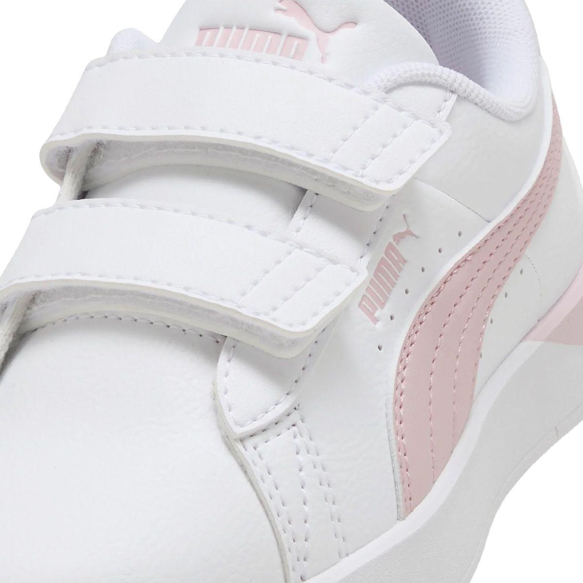 Zapatillas Urbanas Niños Jada Classic Puma Blancas/Rosadas-5