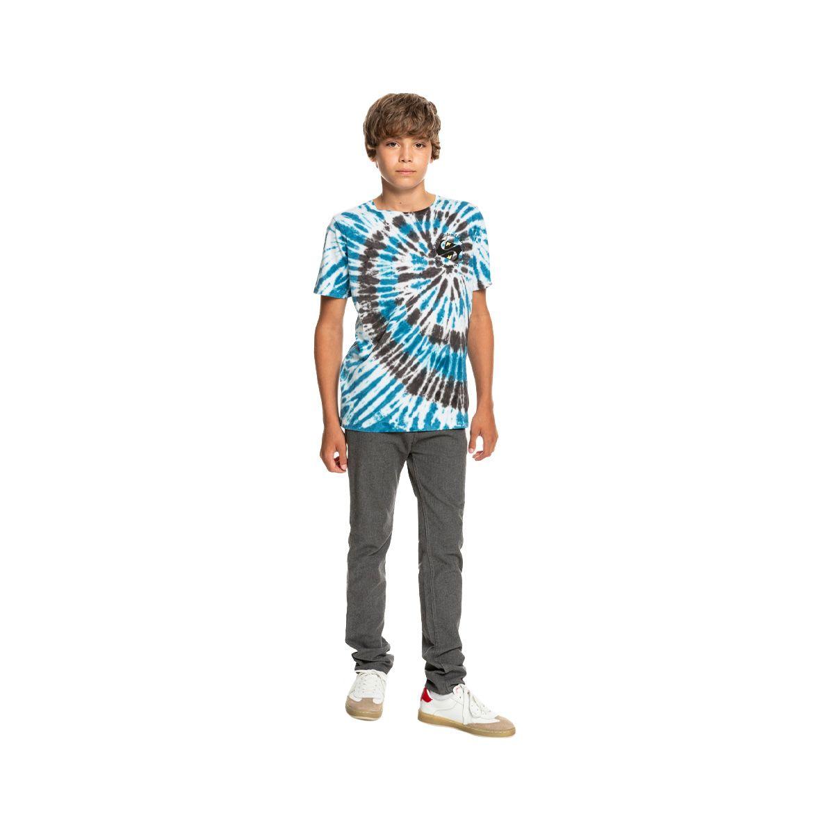 Polera Quiksilver In Circles (8-16 años) Niño Blue-3
