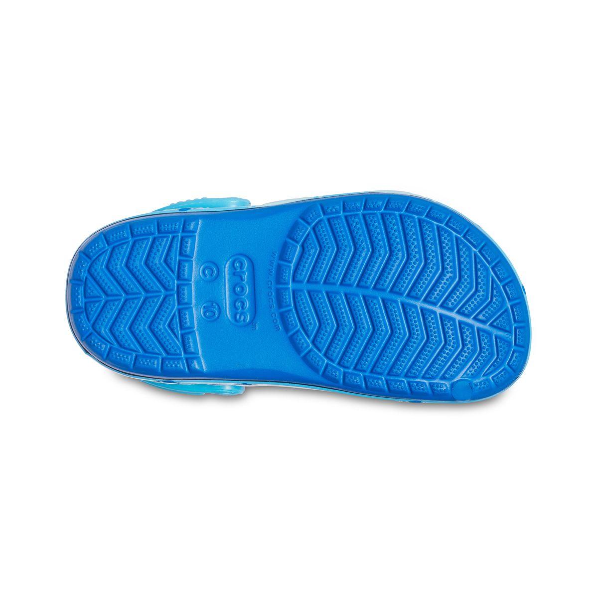 Zueco Crocs Fun Lab Baby Shark Band Niño Bright Cobalt-3