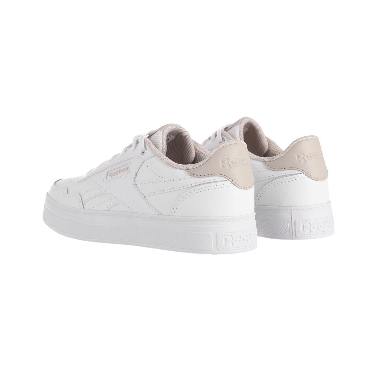 Zapatilla Reebok Court Advance Bold Mujer Blancas/Beige-3