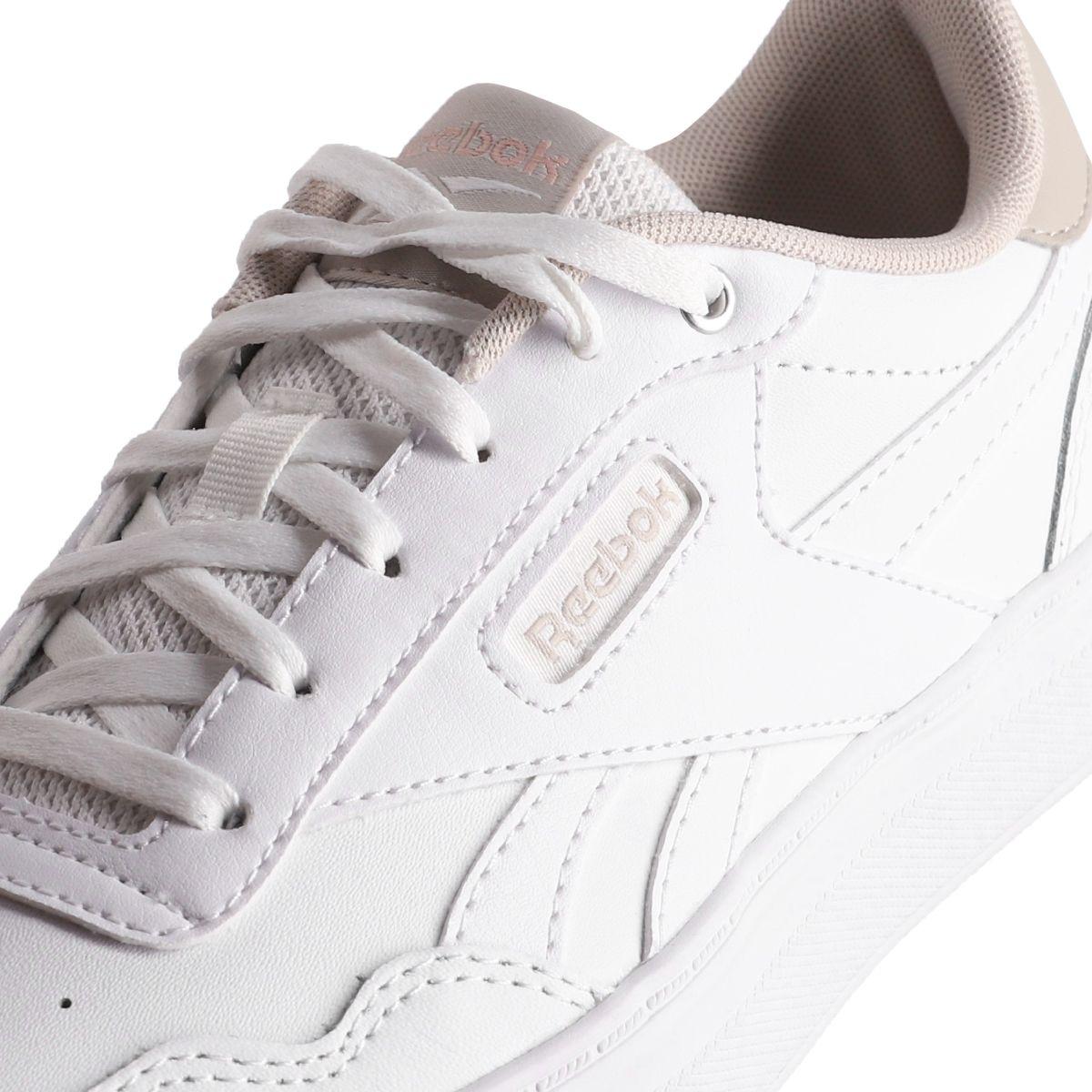 Zapatilla Reebok Court Advance Bold Mujer Blancas/Beige-5