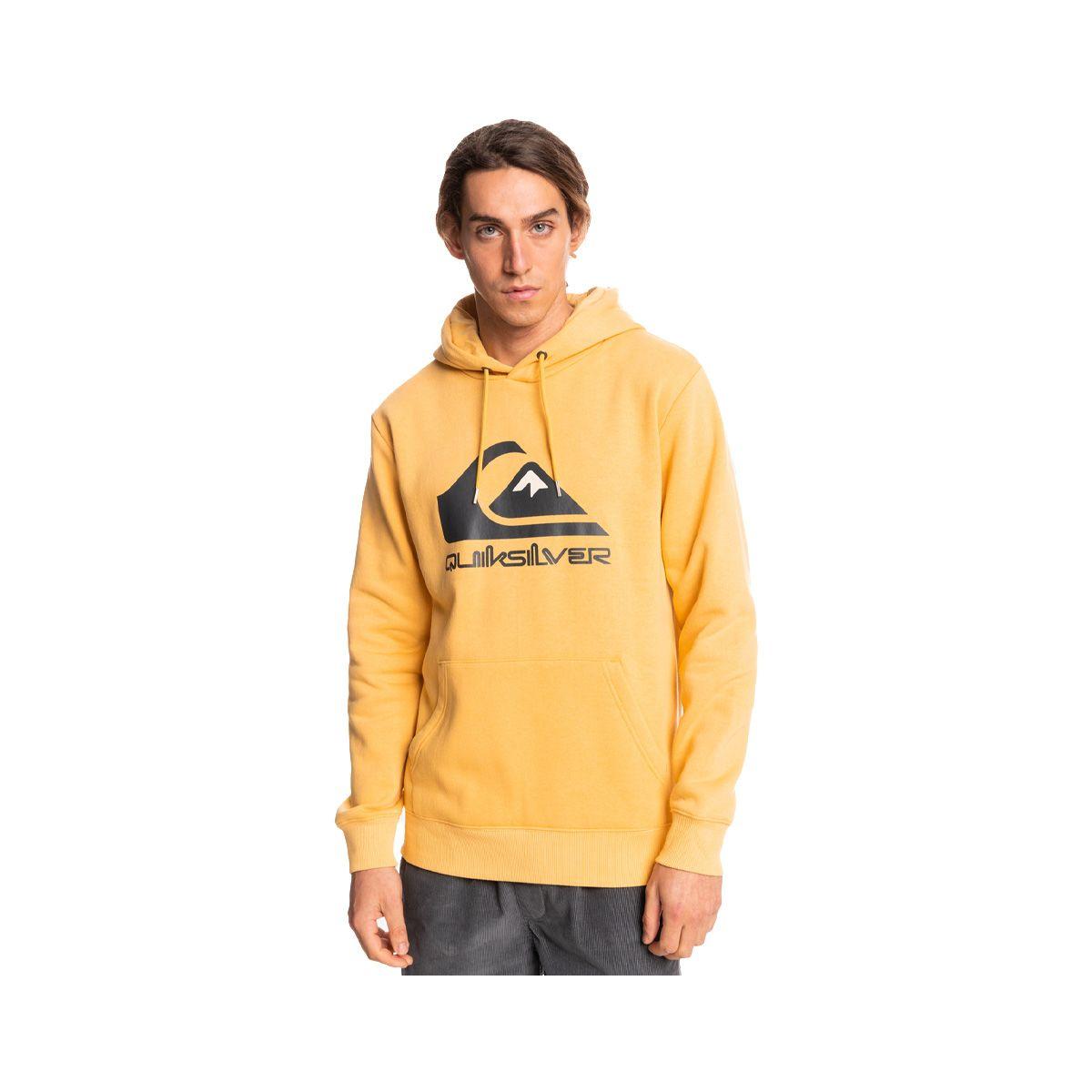 Polerón Quiksilver Pullover Faded Denim Hombre Denim-0