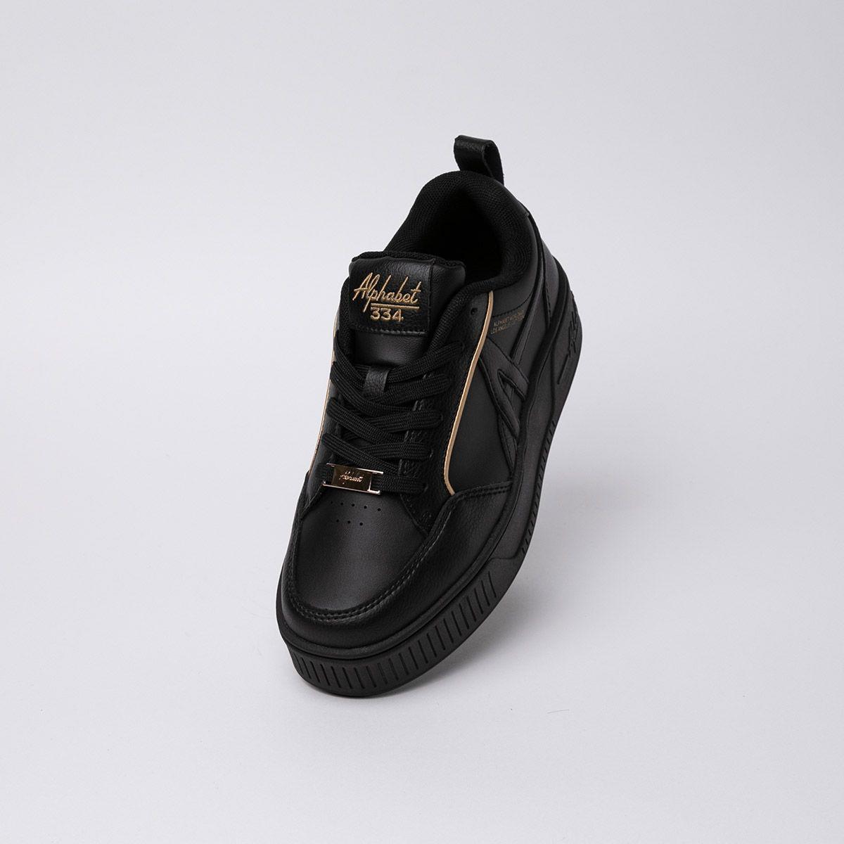 Zapatillas ALPHABET Negro Mujer Cloud Walk Low 334-4