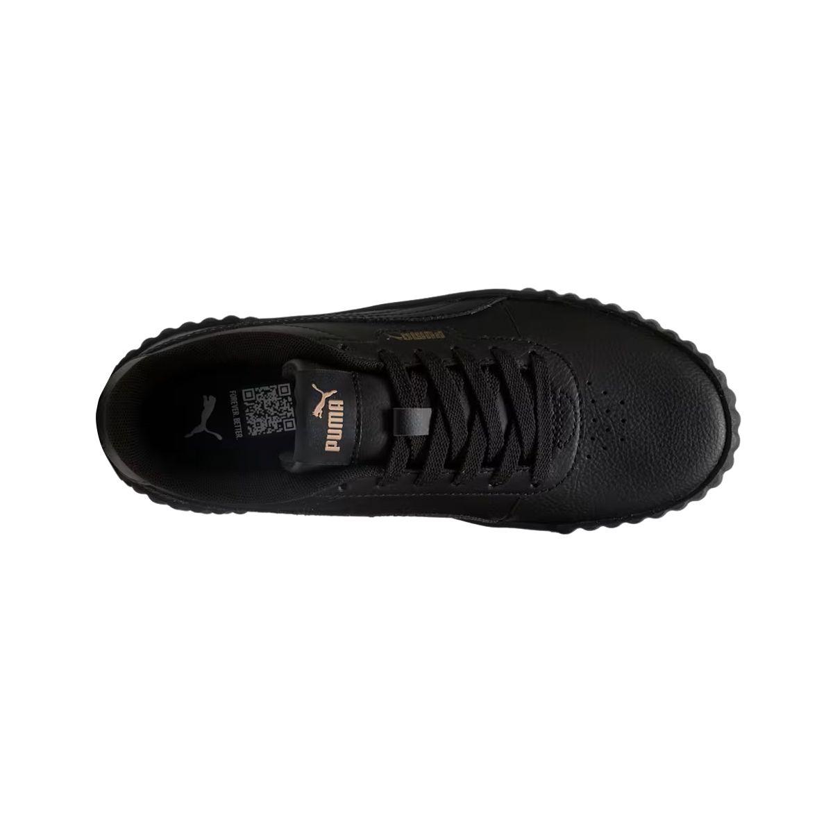 Zapatillas Urbanas Puma Carina 3.0 Mujer Negras-4