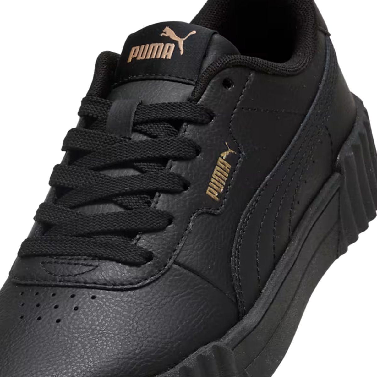 Zapatillas Urbanas Puma Carina 3.0 Mujer Negras-5
