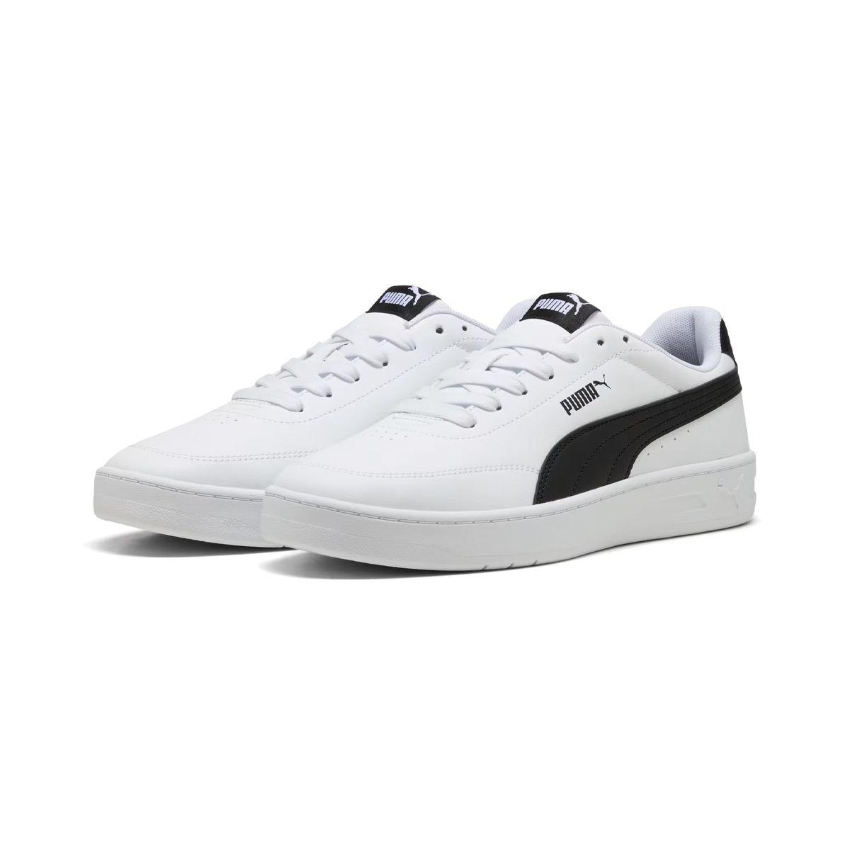 Zapatillas Hombre Court Classic Vulc Puma Blancas/Negras-2