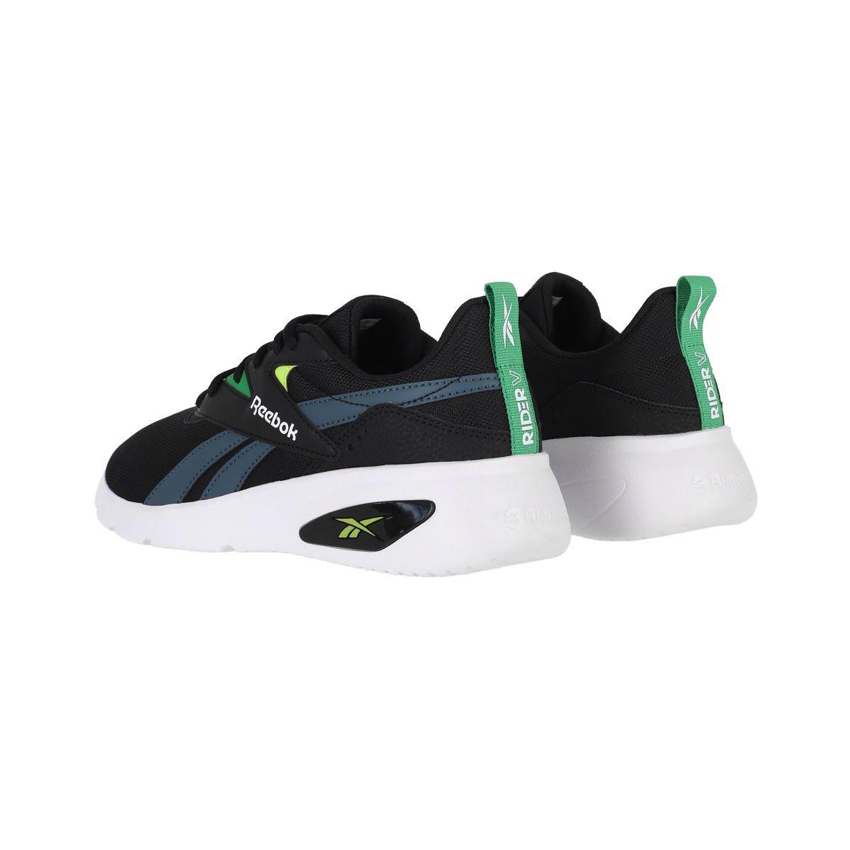Zapatilla Reebok Rider V Hombre Negro/Multicolor-3