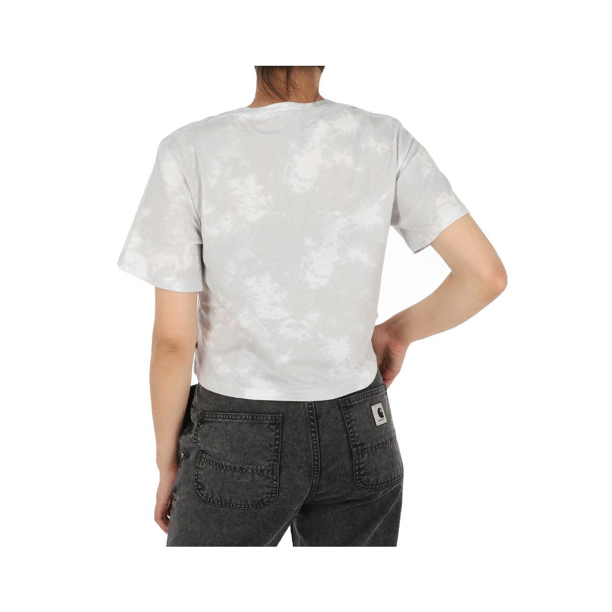 Polera Roxy Crop Tie Dye Mujer Gris-2