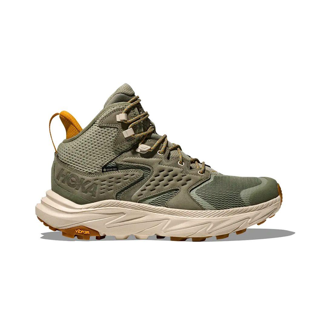 Zapatillas Hombre Outdoor Hoka Anacapa 2 MID GORE-TEX Moss/Oat Milk-0