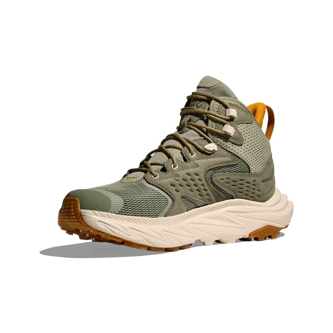 Zapatillas Hombre Outdoor Hoka Anacapa 2 MID GORE-TEX Moss/Oat Milk-2