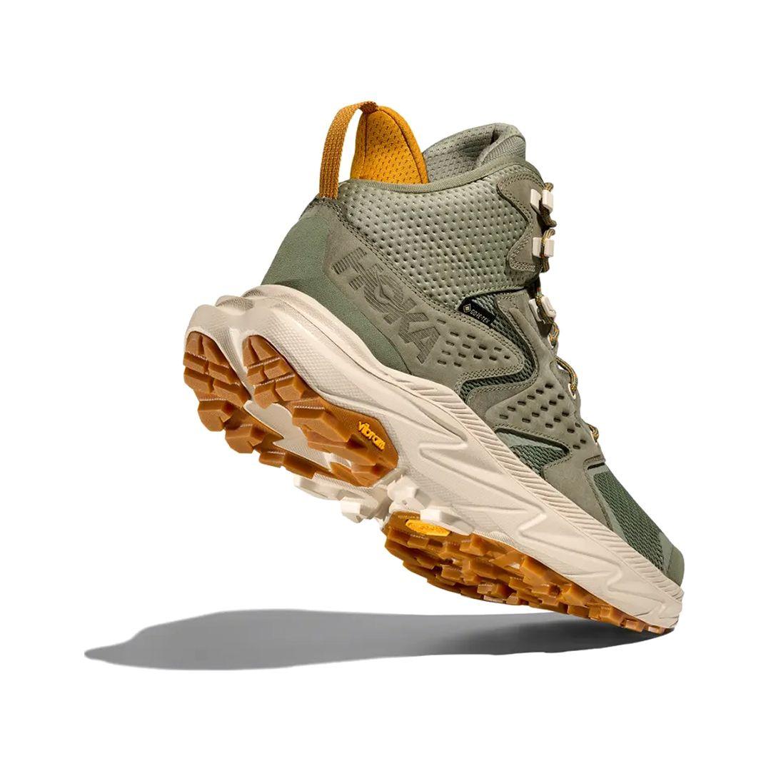 Zapatillas Hombre Outdoor Hoka Anacapa 2 MID GORE-TEX Moss/Oat Milk-3