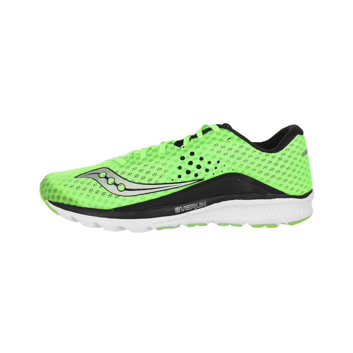 Zapatilla Hombre Saucony Kinvara 8 Black/Fluorescent Green-0