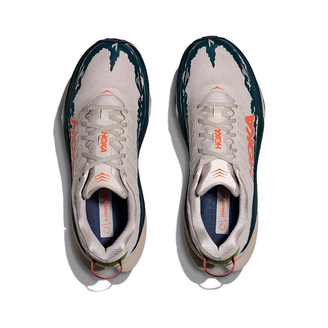 Zapatilla Hoka Hombre Torrent 4 Putty/Blue twilight-1