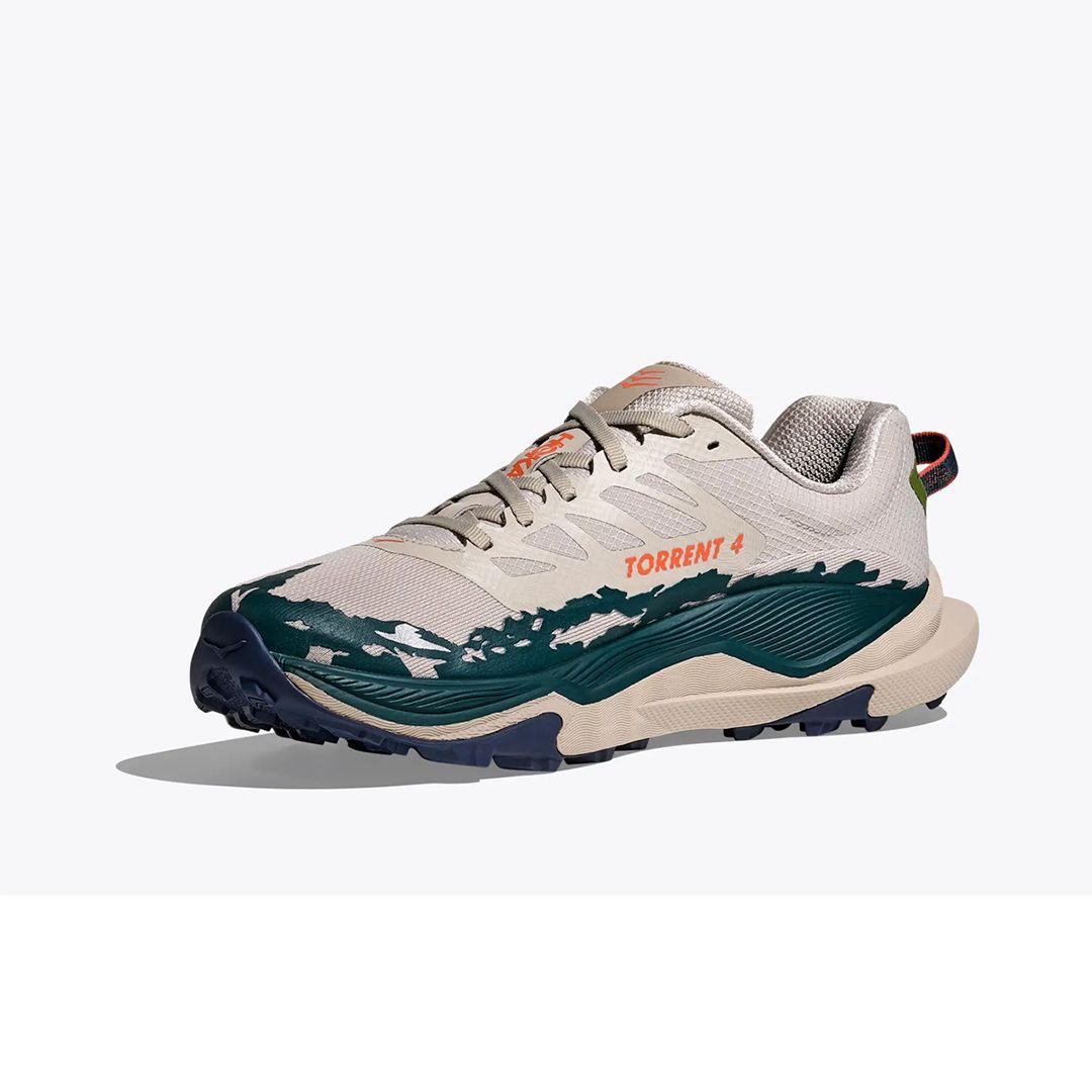 Zapatilla Hoka Hombre Torrent 4 Putty/Blue twilight-2