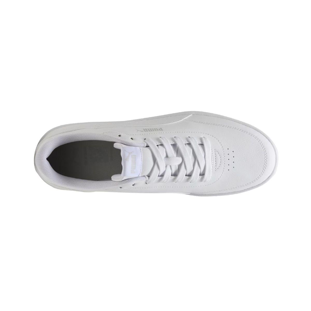 Zapatillas Hombre Court Classic Vulc Puma Blancas-4
