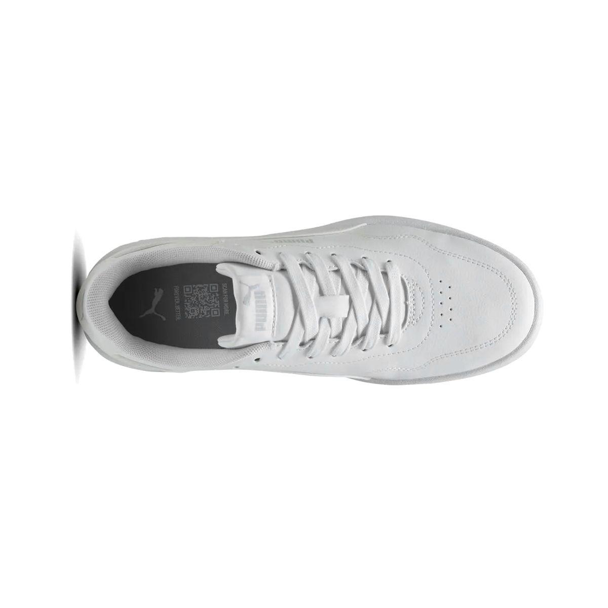 Zapatillas Urbanas Mujer Court Lally Puma Blancas-4