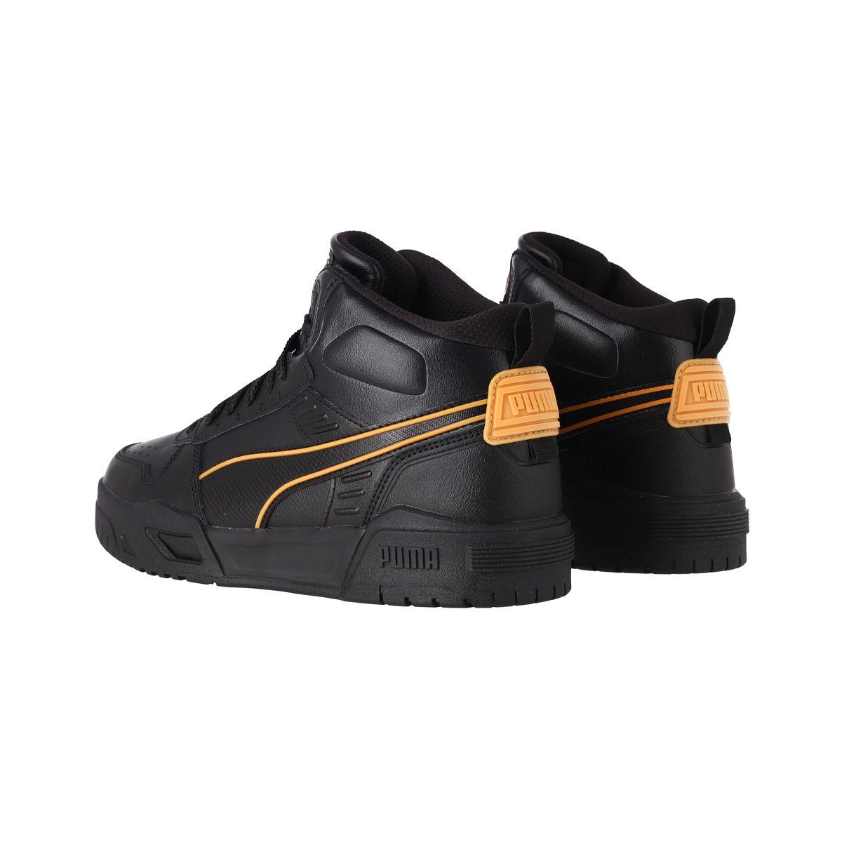 Zapatilla Puma Rbd Tech Mid Hombre Negras-3