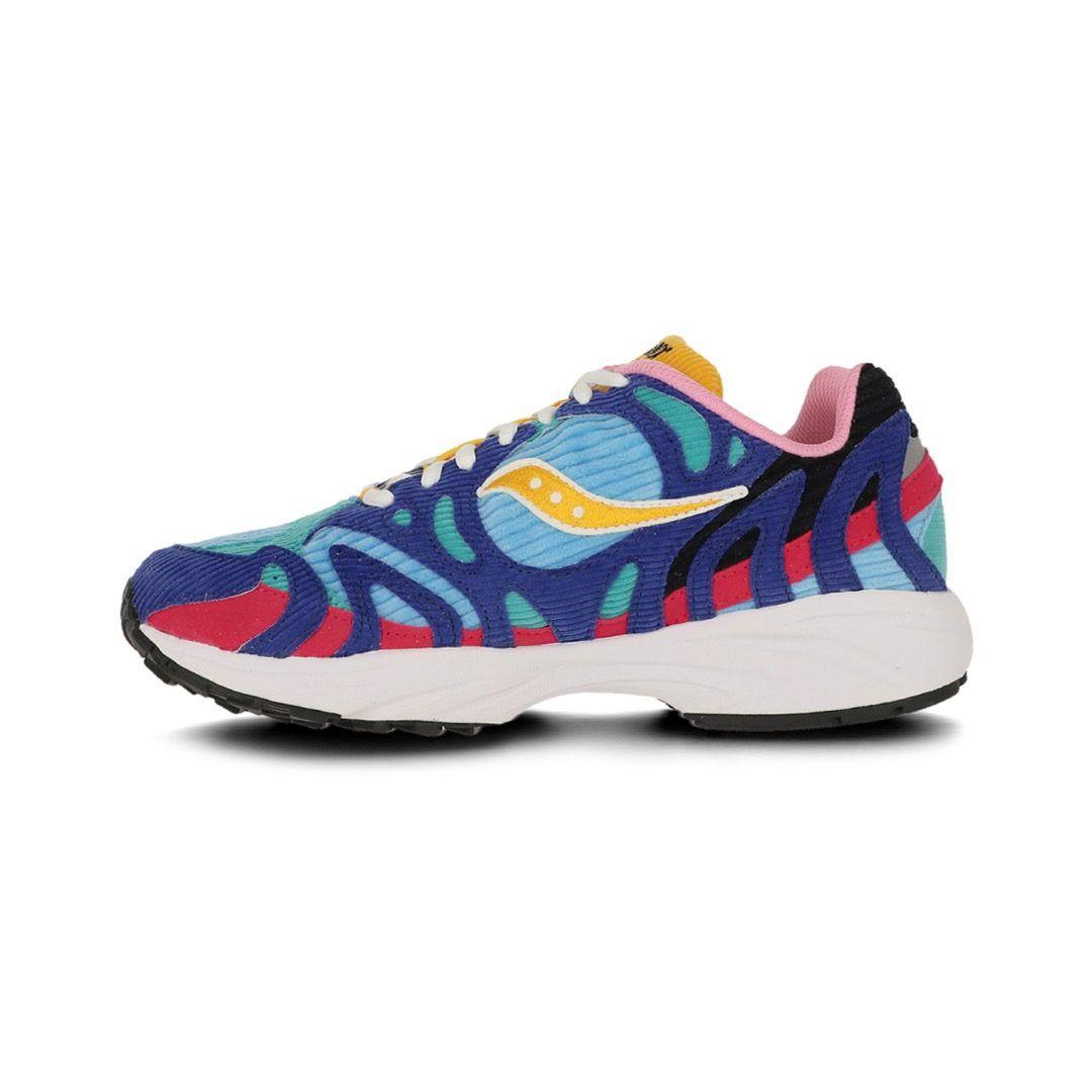 Zapatilla Saucony Grid Azura2000 Patchwork Hombre Blue/Multi-0