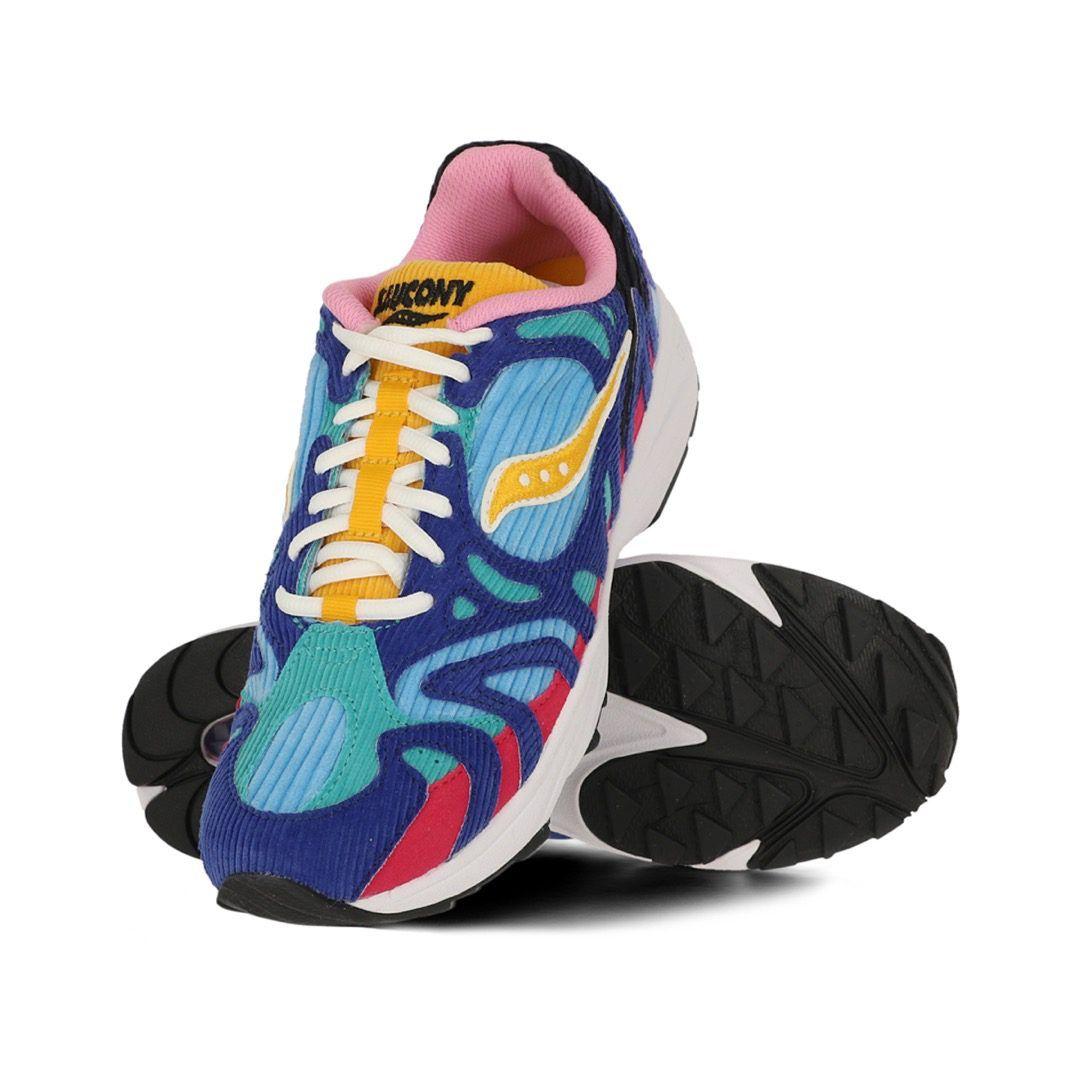 Zapatilla Saucony Grid Azura2000 Patchwork Hombre Blue/Multi-2