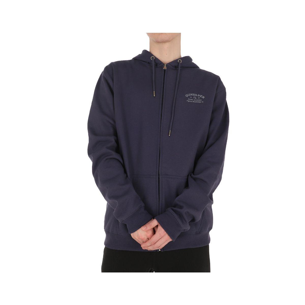 Poleron  Quiksilver Logo Hombre Navy-0
