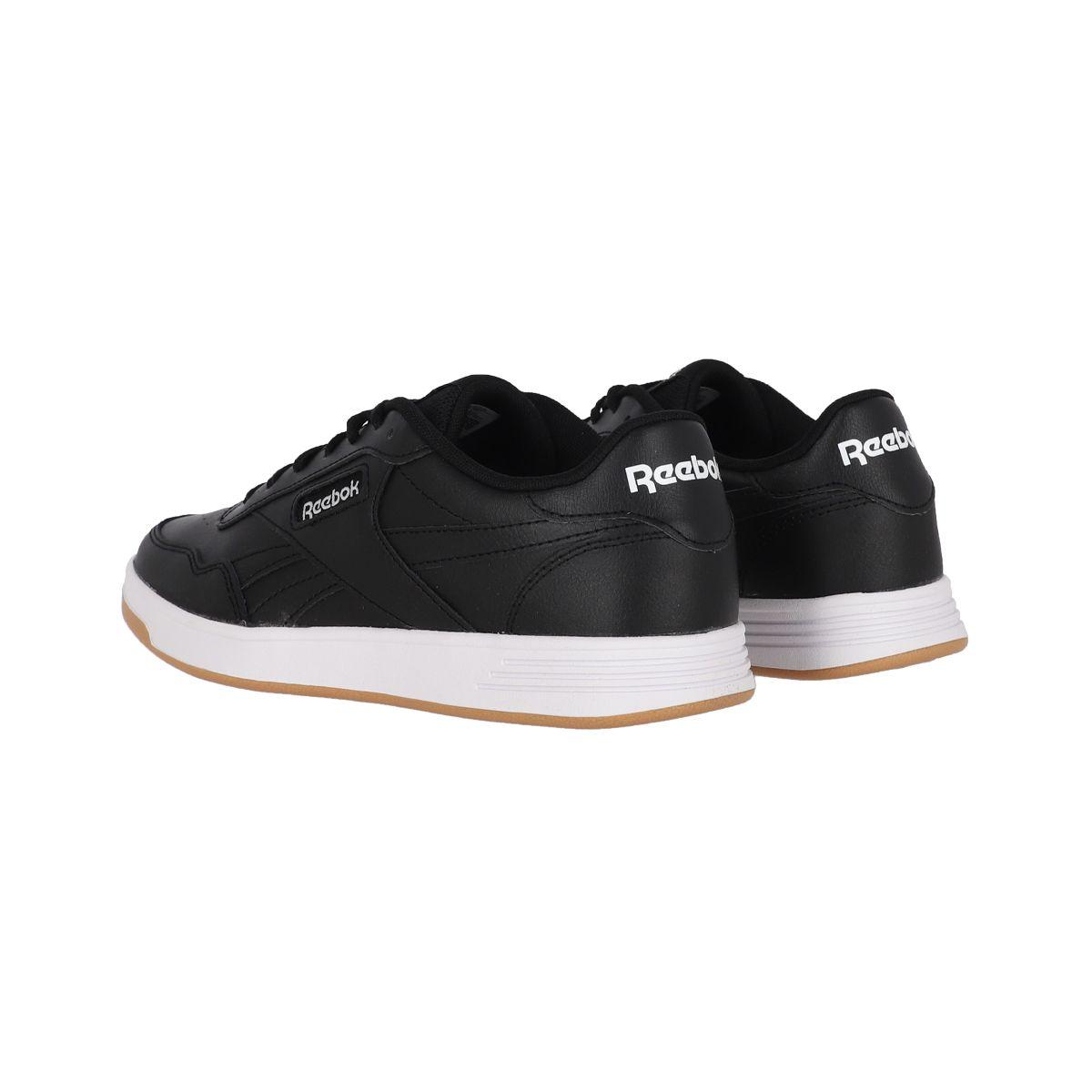 Zapatilla Reebok Court Advance Hombre Negro/Blanco-3
