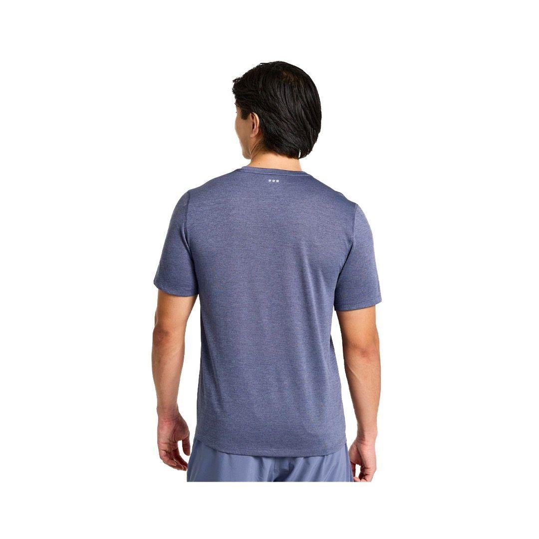 Polera Saucony Stopwatch Hombre Graphic Horizon Heather-1