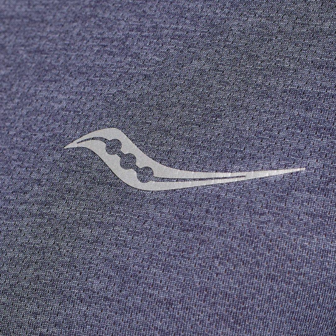 Polera Saucony Stopwatch Hombre Graphic Horizon Heather-3