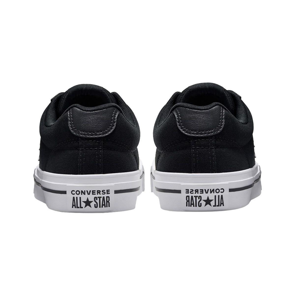 Zapatillas Urbanas Converse Sport Casual Unisex Negra/Blanca-3