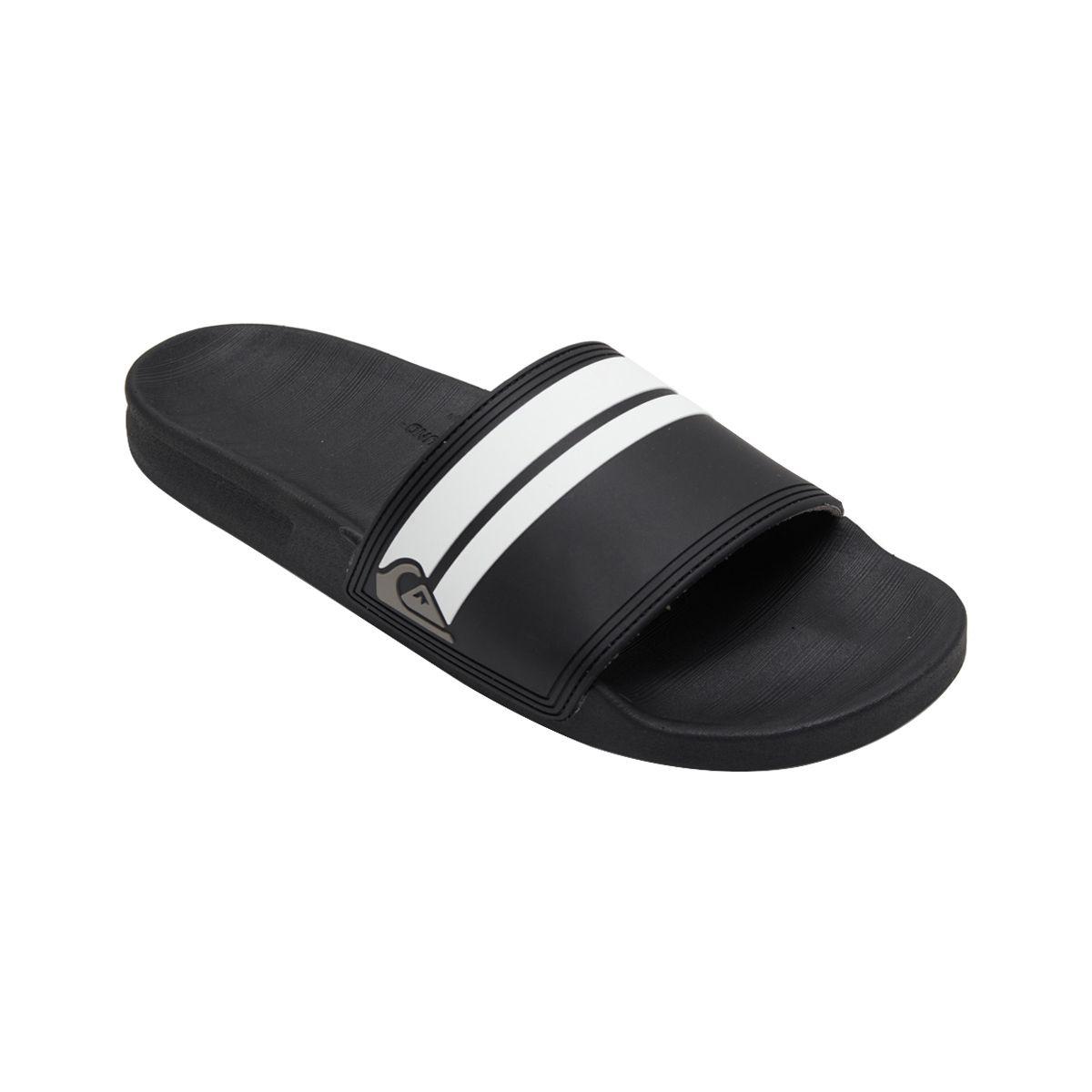 Sandalia Quiksilver Rivi Hombre Black/White-2
