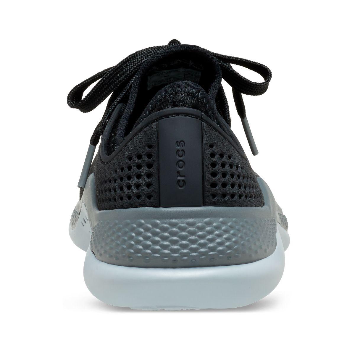 Zapatilla Crocs LiteRide 360 Pacer Mujer Black/Slate Grey-4
