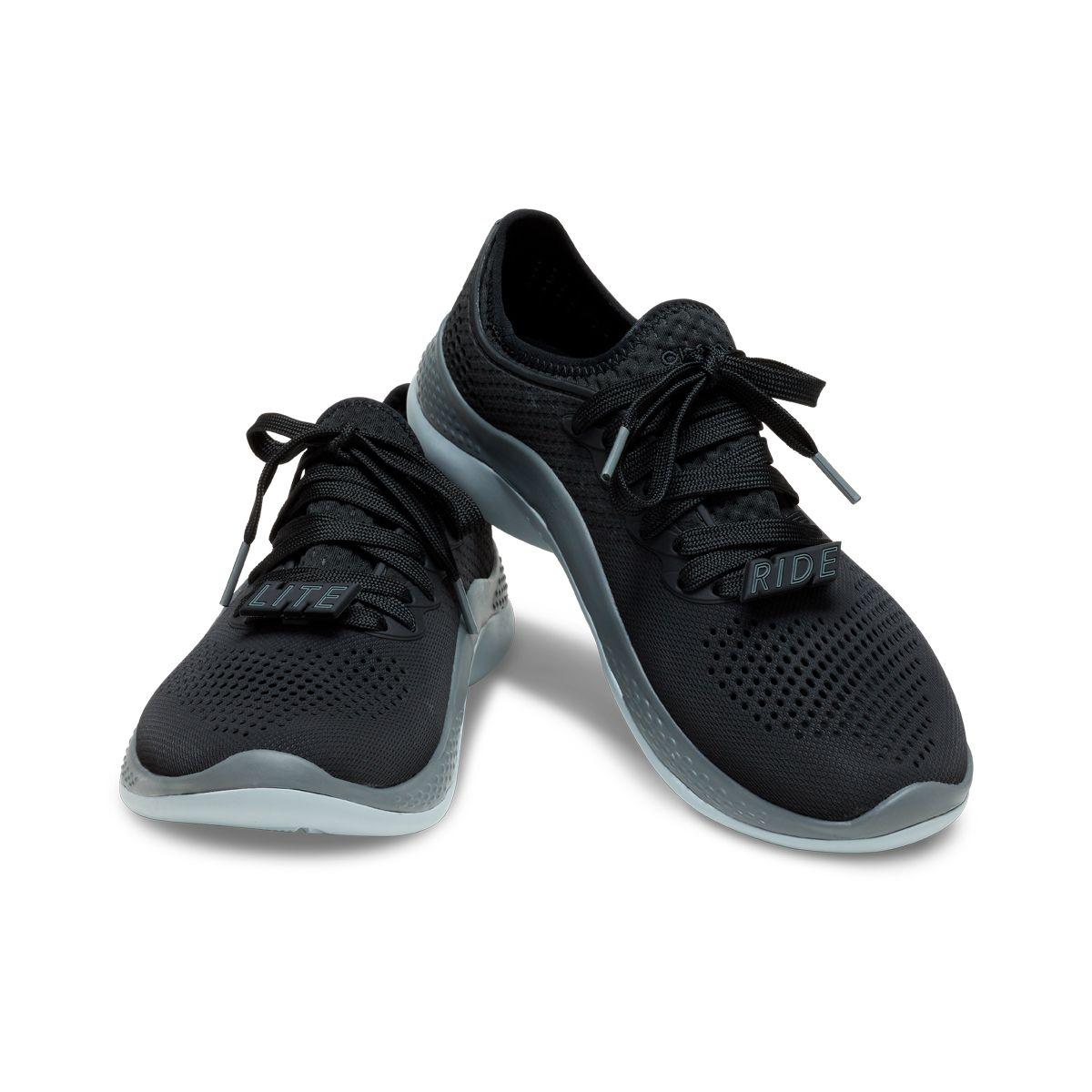 Zapatilla Crocs LiteRide 360 Pacer Mujer Black/Slate Grey-6