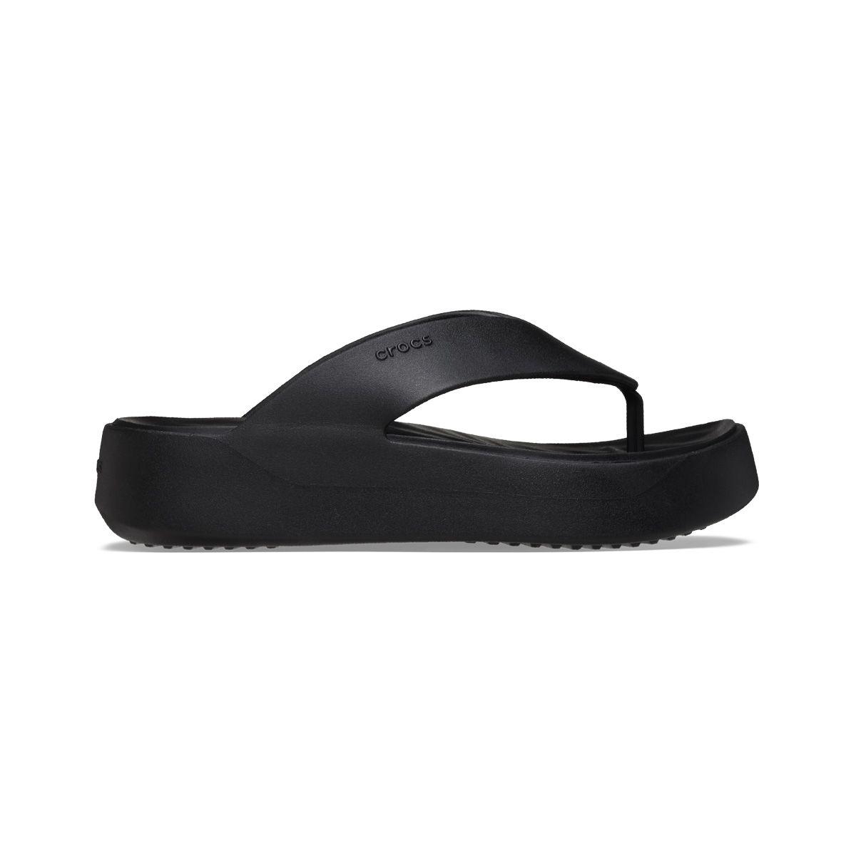 Sandalia Mujer Crocs Getaway Platform Flip  Negro-1
