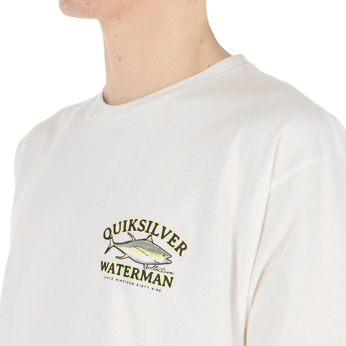 Polera Quiksilver Waterman Bait Stealer Hombre White-2