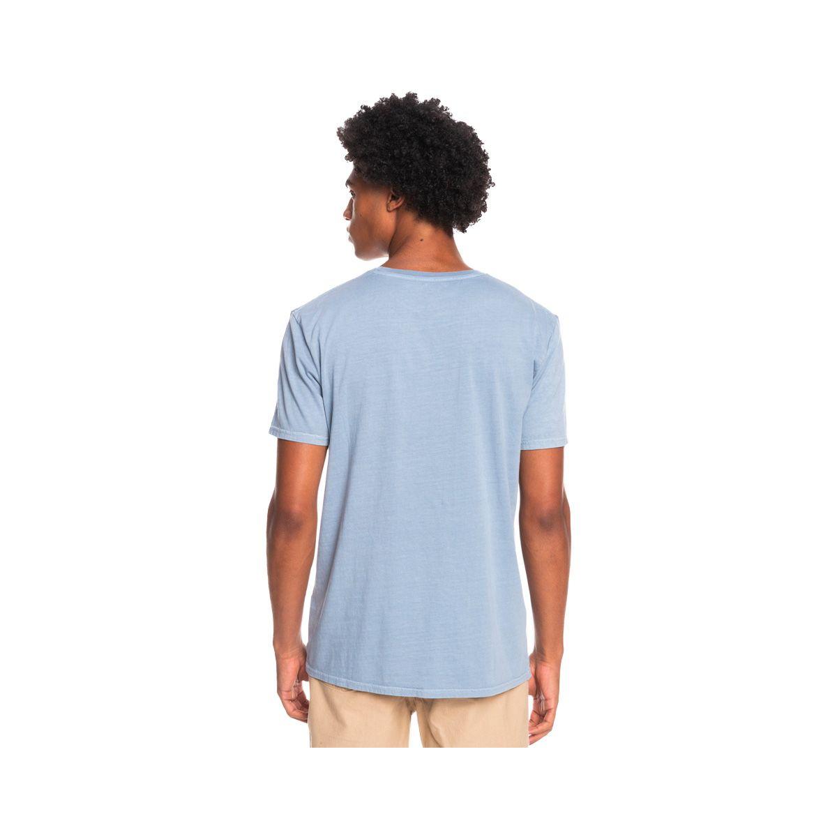Polera  Quiksilver Sub Mission Pocket Hombre Celeste-2
